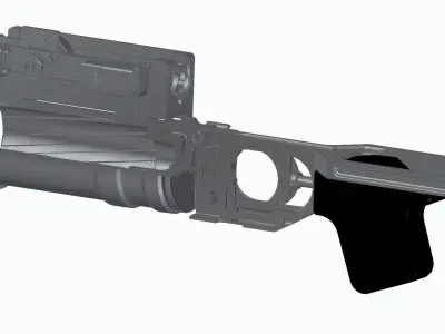 GP-25 rifle 3D model