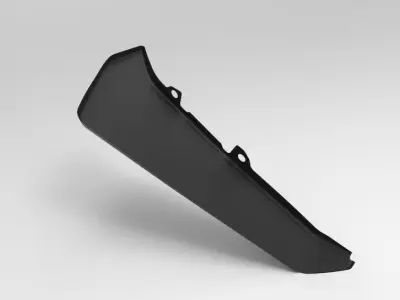 RADIATOR GUARD MT09 2020 PROTEZIONE RADIATORE LATERALE COVER 3D model