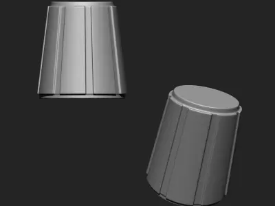 Knob Collection IMM Brush Pack 21 in One 3D model