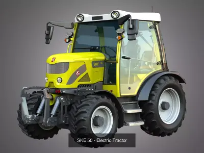 3 Farming Tractors Package