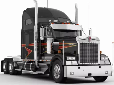 Kenworth W900 Fuel Tank 3D model