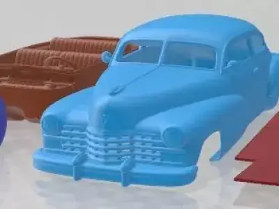 Cadillac 62 Sedanette 1947 Printable Car 3D print model