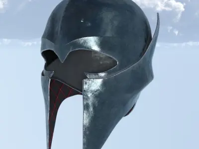 Fantasy Helmet knight  3D model