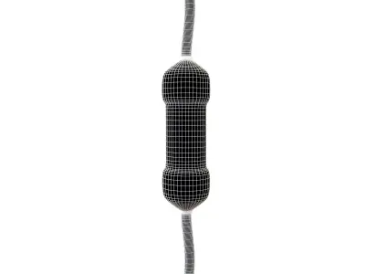 Resistors v1 001 Low-poly 3D model