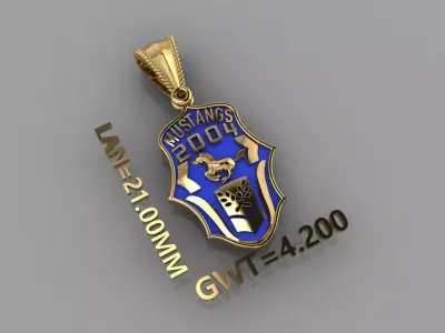 FASHION PENDANT 3D model