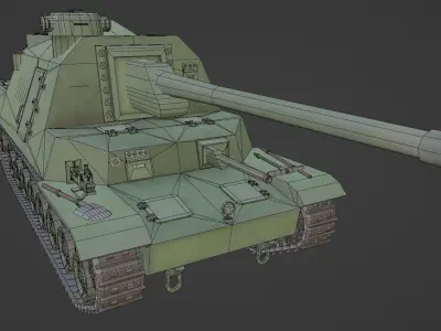 Ho-Ri III 3D model