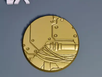 HD Base Set 27 - Mechanical Plate 3D print model