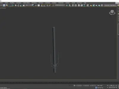 Hex Rod -BBQ Low-poly 3D model