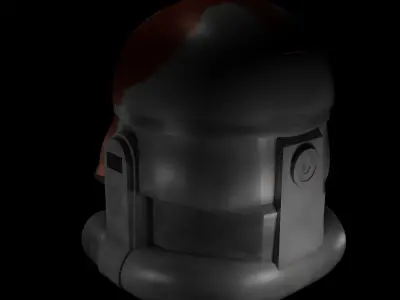 Clone Trooper S7 Helmet Free low-poly 3D model
