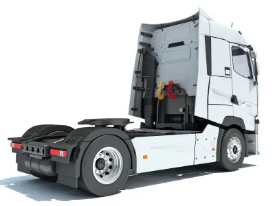 Generic Semi Truck 3D model purchase