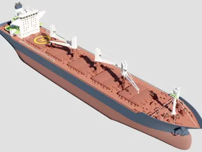 Bulk Ship 3D model