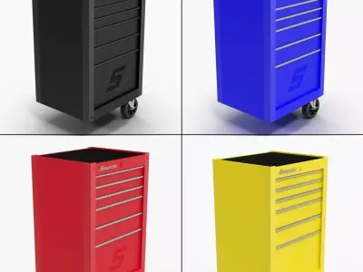 Tool Storage End Collection 3D Model Pack