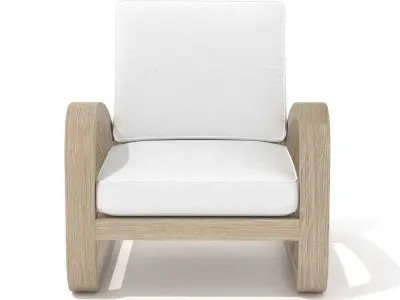 Restoration Hardware pascal chair 3D model