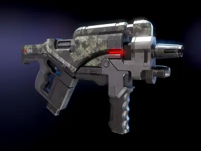 M12 Locust Mass Effect 3D model