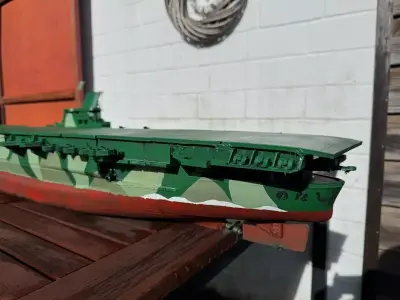 Aircraft Carrier IJN Shinano Highly Detailed 3D Model Kit 3D print model