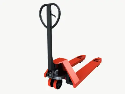 Pallet truck 3D model get