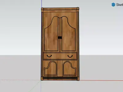 Vetrina vecchia  3D print model