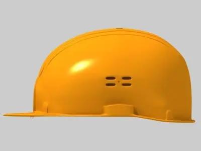 Hard Hat Safety Helmet 3D model