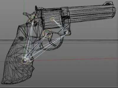 Revolver 3D model 20