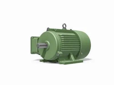 112M B3 Left IEC electric motor - 3D CAD model 3D model