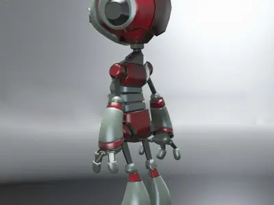 Robot 3D Model 3D model buy