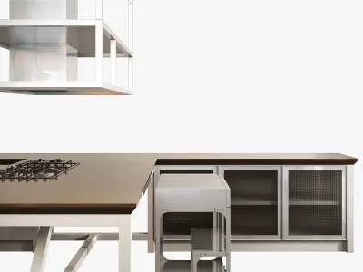 Scavolini diesel social kitchen type 003 3D model