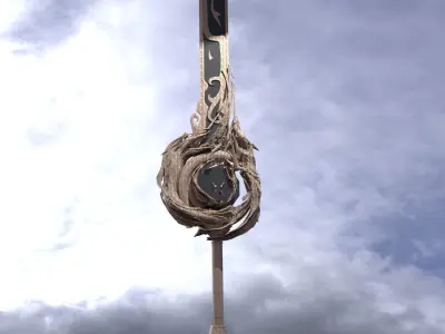 Air element Sword  3D model