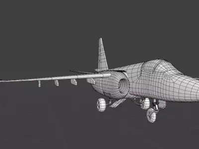 Su-25 not yet complete 3D model