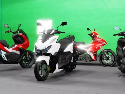 YAMAHA AEROX Low-poly 3D model