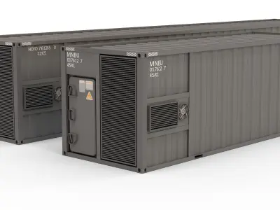 Ventilated Container 3D model