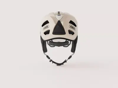 Pedelec Bicycle Helmet - Champagne Low-poly 3D model