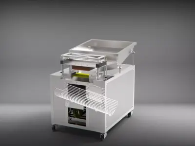 Quail Egg Shelling Machine SOLIDWORKS 2018 3D model