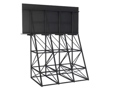 Regular Billboard 3D model