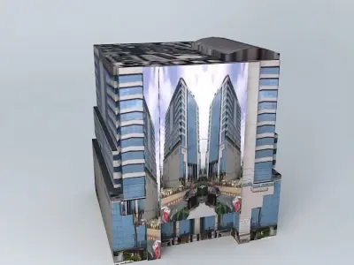 Petulant Trade Centre Free 3D model