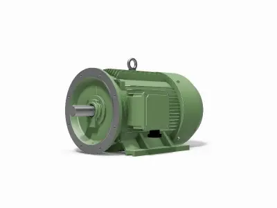 280M B35 Right 2 Pole IEC electric motor - 3D CAD model 3D model