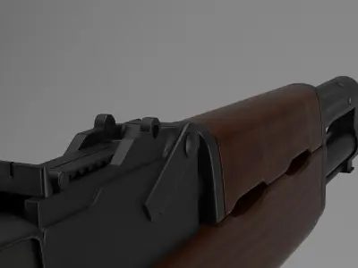 AK 47 Free 3D model get
