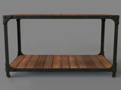 Turlock Coffee Table 3D model