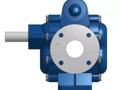 Gear Pump 3D model buy