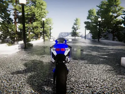 Suzuki Srad 750  Free 3D model