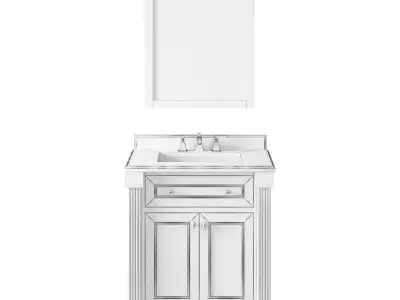 OVE Gables 30 Rosewood 3D model