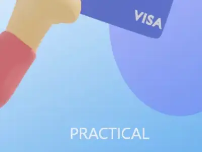 Hand and Credit Card 3D model