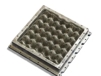 Egg Tray Mold 3D model