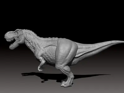 T-rex tyrannosaurus rex 3D model purchase