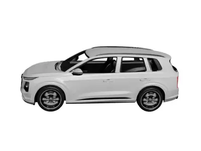 Audi Q7 2026 3D Model Premium Full-Size Luxury SUV 3D model