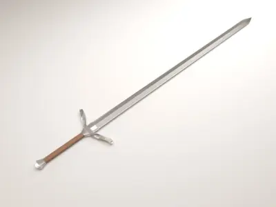 Polished Sword 3D model