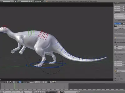 Camptosaurus Free 3D model