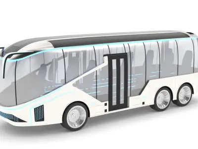 Public Bus 3D model