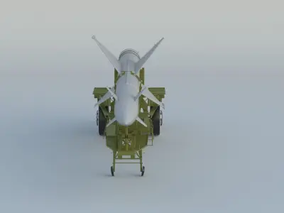 S-25 Berkut SA-1 Guild 3D model