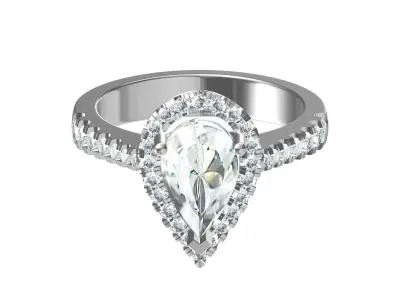 Wedding Ring  3D print model 317