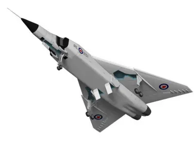 Avro Canada CF-105 Arrow 3D model